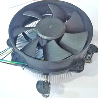 Refroidisseur CPU discret en stock pour I5 LGA 1200 115x 1150 1151, ailettes en cuivre et aluminium avec ventilateur PWM 4 broches rond, pour serveur PC