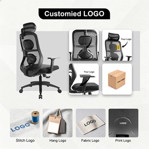 Nouvelle <span class=keywords><strong>chaise</strong></span> <span class=keywords><strong>de</strong></span> <span class=keywords><strong>bureau</strong></span> exécutive réglable en maille avec base en nylon, <span class=keywords><strong>design</strong></span> moderne, appui-tête, accoudoirs <span class=keywords><strong>et</strong></span> soutien lombaire pour <span class=keywords><strong>de</strong></span> longues heures <span class=keywords><strong>de</strong></span> travail - Product Image 3