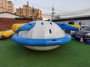 Bateau gonflable UFO étanche en PVC pour parc aquatique, lac, piscine – Amusement garanti - Product Image 3