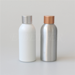 Blanco <span class=keywords><strong>mate</strong></span> 50ml 100ml botella de aluminio de 250ml con el <span class=keywords><strong>aerosol</strong></span> de la niebla de la bomba - Product Image 2