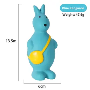 Jouet pour chien en latex naturel Lai Paifu en forme <span class=keywords><strong>de</strong></span> dinosaure avec fonctions <span class=keywords><strong>de</strong></span> nettoyage et <span class=keywords><strong>de</strong></span> broyage des dents et <span class=keywords><strong>de</strong></span> production sonore - Product Image 6