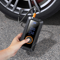 Cordless Car Air Pump Portable Air Compressor 4000mAh Full Digital Screen Display Multi-functional Tyre Inflator Electric Pump