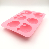 Micro-moules à biscuits en Silicone en forme de personnage de dessin animé, mini moules au chocolat mickey