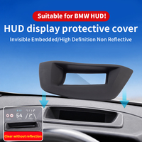 Protection d'écran HUD pour BMW X5, noir mat, silicone + PVC, protection de tableau de bord, découpe précise, résistant à la saleté, anti-rayures, pare-soleil pour voiture