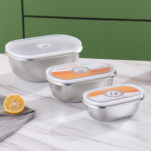 Vacuum Preservation Box Vacuum Sealed Storage Box Food Storage Container Portable Lunch Box