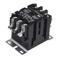Contacteur de climatisation HVAC, simple 2 ou 3 pôles, 40 ampères, tension de bobine large plage 24V 110V 220V 480V, pièce de rechange et accessoires pour climatiseur