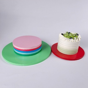 SunShine Wholesalers – Base à gâteau ronde, carrée ou rectangulaire en carton, dorée et blanche, la plus vendue et très résistante - Product Image 4