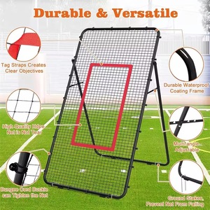 <span class=keywords><strong>Filet</strong></span> <span class=keywords><strong>de</strong></span> rebond multi-sports réglable pour l'entraînement au baseball (frappe et lancement) - Product Image 2