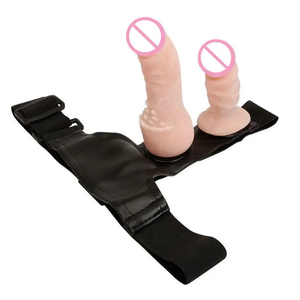 Günstige Fabrik Preis Strap On <span class=keywords><strong>Dildo</strong></span> Doppel Silikon mit Hosen Strapon <span class=keywords><strong>Dildo</strong></span> Sexspielzeug für Lesben - Product Image 2