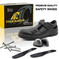 Chaussures de sécurité 2025 – Nouveauté anti-écrasement, anti-perforation, respirantes, avec embout en acier, en cuir, pour usage quotidien en usine et en été