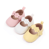 Spring & Autumn Mary Jane Flat Princess Newborn Infant Baby Girls Shoes