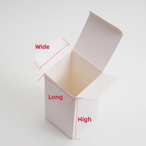 Scatola in Cartone Bianco Personalizzata per Confezioni Regalo e Candele Artigianali, Piccole Scatole Bianche Personalizzate per Spedizioni - Product Image 5