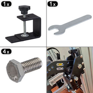 <span class=keywords><strong>Frein</strong></span> à <span class=keywords><strong>main</strong></span> USB en aluminium compatible <span class=keywords><strong>Logitech</strong></span> G29/g27/g25 T500 avec pince pour jeux de simulation de course FANATEC OSW DIRT RALLY Horizon - Product Image 6