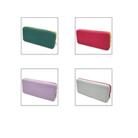 Étui de voyage en silicone pour brosses, trousse de toilette, sacs de maquillage, porte-monnaie durable avec poignée, vente en gros