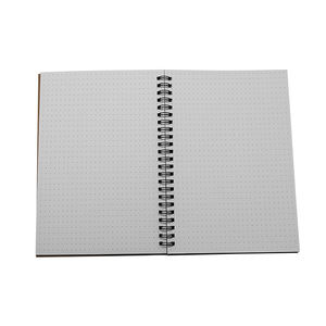 Carnet à spirales écologique pour usage professionnel, cadeau promotionnel, reliure spirale, hebdomadaire, mensuel, couverture rigide personnalisée avec papier et couverture en PP - Product Image 2