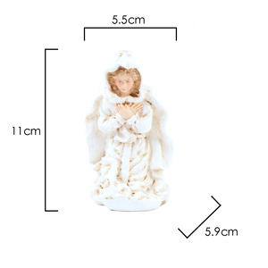 Figurines d'animaux de la Sainte Famille, crèches pour Noël, polyrésine d'intérieur, religieuses, peintes à la main, durables, sculptées, pour les fêtes - Product Image 3