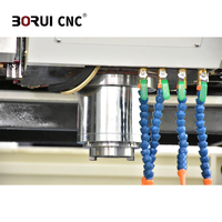 Centre d'usinage CNC à portique 5 axes BR1316 avec tête d'attache automatique, commande FANUC, broche BT50, opérations verticales, configuration unique
