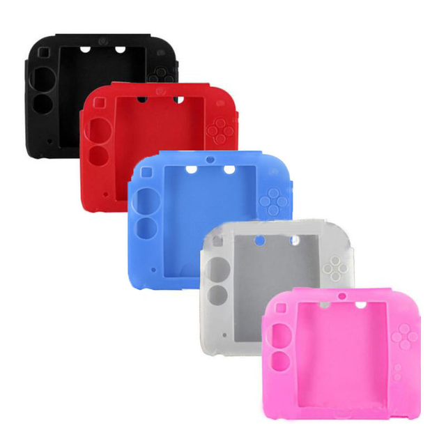 Silicone Case for Nintend 2DS Skin Protective Cover Anti-Fall Ultra Thin Rubber Case