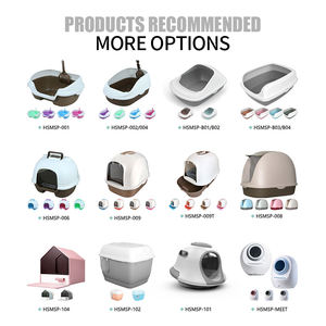 กระบะทรายแมวขนาดใหญ่แบบปิดอัตโนมัติแบบสองทางสำหรับห้องน้ำ - Product Image 3