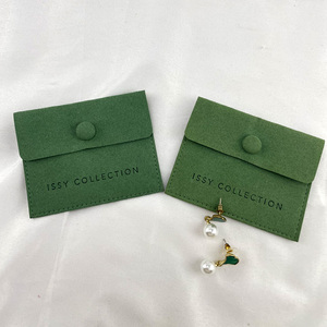 Rings Jewelry Top Factory Custom logo Velvet <b>Watch</b> Pouch Bag Microfiber Suede Jewelry Packaging Bag Pouch for Jewelry Display - Product Image 6