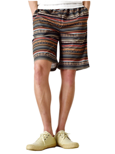 Pantalones Cortos Cargo Holgados de Poliéster Transpirable con Cordón y Múltiples Bolsillos para Hombre, Estilo Casual de Playa, Teñido Liso, para Hacer Ejercicio - Product Image 1