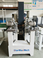Ponceuse pneumatique flottante StarMaxMech double face à profil supérieur et inférieur, moteur 4,4 kW pour chaise en bois massif