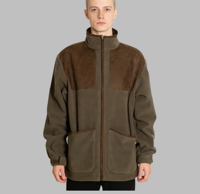 Veste Softshell Unisexe d'Automne Grande Taille Décontractée Respirante en Polyester Coupe-Vent avec Fermeture Éclair et Col Montant pour Randonnée et Activités de Plein Air