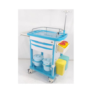 BT-CY20 bon marché hôpital ABS chariot clinique en <span class=keywords><strong>plastique</strong></span> chariot de soins infirmiers médicaux chariots à médicaments avec <span class=keywords><strong>tiroir</strong></span> seau prix - Product Image 6