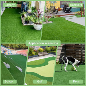 LFL Grass Padel <span class=keywords><strong>Golf</strong></span> <span class=keywords><strong>Gazon</strong></span> artificiel vert Tapis d'arrière-cour Blacony <span class=keywords><strong>Gazon</strong></span> <span class=keywords><strong>synthétique</strong></span> haute résistance de bonne qualité - Product Image 6