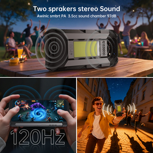 Teléfono Móvil 4G Unihertz Hike con Linterna de 1200 Lúmenes, 23800mAh, Visión Nocturna, NFC, 12+512GB, Android 14, Resistente - Product Image 4