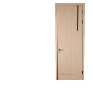 Puerta Interior Moderna Minimalista de MDF con Aislamiento Acústico para Oficina, Apertura Lateral, Puerta de Panel de Polímero con Acabado Superficial - Product Image 4