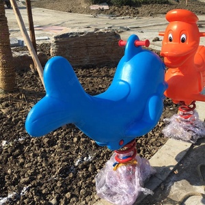 Cheval à bascule en peluche de printemps, équipement de terrain de jeu - Product Image 6