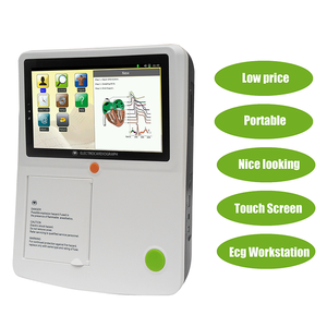 ECG layar sentuh portabel ECG 3 kanal, untuk pemantauan kesehatan jantung presisi - Product Image 6