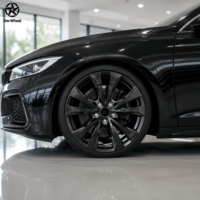 Jantes en alliage DW 10 rayons en V, finition Gunmetal, concaves profondes, aérodynamiques, vente en gros directe usine OEM ODM, 5x112, personnalisables 18 19 20 22 pouces