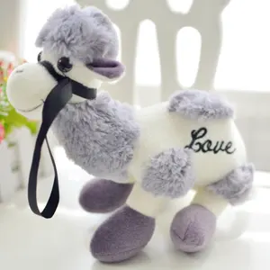 Personalizado recheado animais pelúcia camelo brinquedos