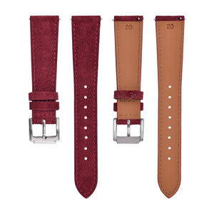 Cinturino in pelle Vintage in 18/19/20/22mm di dimensioni scamosciate a sgancio rapido per orologi - Product Image 2