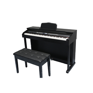 Vendita all'Ingrosso di Strumenti Musicali Digitali per Banchetti; <span class=keywords><strong>Pianoforte</strong></span> Elettronico Verticale Professionale a 88 Tasti Bianco e Nero - Product Image 1