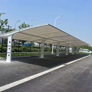 Structure de toit en membrane PVC/PVDF bon marché pour abri de voiture - Product Image 6