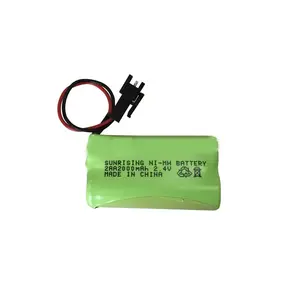 Sunrsie 电池镍氢电池 AA600 2.4 V/AA600mAh 2.4V 无绳电话电池