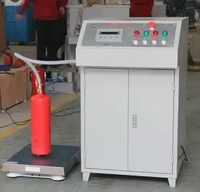 Machine de remplissage d'agent nettoyant FM200 et Novec1230 pour extincteur