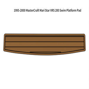 Suelo de Cubierta para Yates MasterCraft Mari Star VRS 200 de 1995-2000, Revestimiento Marino de EVA Tipo Teca - Product Image 3