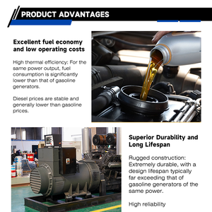 Generatore Diesel Trifase da 500KW ad Alta Potenza con Telaio Aperto, <span class=keywords><strong>Colori</strong></span> Personalizzabili Disponibili - Product Image 4