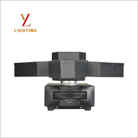 Retro Mantis Moving Head Light 450W 19x 4-in-1 LED 4-60 Zoom RGBW Unendliche Farben Neigbar DMX512 Soundaktiviert IP Bühnenlicht
