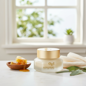 Ogi Manuka Honey <b>Deep</b> Care Cream 50ml Black Lotion Anti Aging Whitening MSDS Certified Kbeauty Skin Care Women All Skin Types - Product Image 3