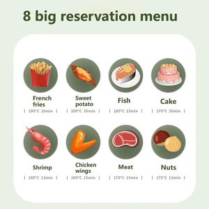 OEM/ODM 8L 2400W Mini <span class=keywords><strong>Freidora</strong></span> <span class=keywords><strong>de</strong></span> <span class=keywords><strong>Aire</strong></span> sin Aceite, la <span class=keywords><strong>Mejor</strong></span> Según Consumer Reports, Como se Ve en TV - Product Image 4