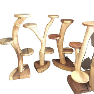 Arbre à chat de luxe en teck Guansen usine maison multi-niveaux cadre d'escalade pour chat animal de compagnie chat sisal arbre à gratter haut - Product Image 2