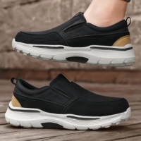 Chaussures décontractées légères pour hommes, chaussures de course pour hommes avec semelle extérieure en EVA, chaussures décontractées de luxe léger, chaussures de sport classiques OEM