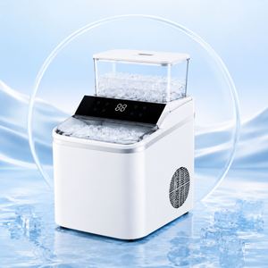 Electric Portable Countertop <b>Ice</b> Maker <b>Machine</b> 16KG/24H Fast <b>Ice</b> <b>Making</b> with 1.5L Water Tank Auto Cleaning <b>for</b> <b>Home</b> Kitchen - Product Image 1