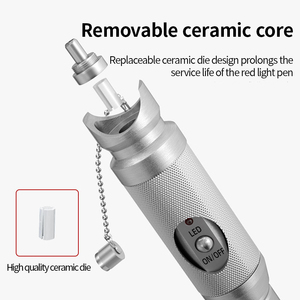 Xách tay sợi quang hình ảnh lỗi định vị ánh sáng màu đỏ bút 650nm B1 10 ~ 50mW Laser cho FTTH viễn thông cáp thử nghiệm - Product Image 4