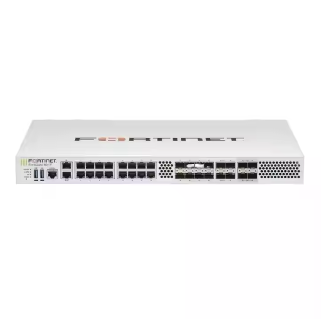 FG-100F New Original Fortinet FortiGate 100F Enterprise-Grade Firewall Appliance for Smaller Networks 1 Year Warranty Stock